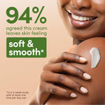 Dermatologist recommended Aveeno fragrance free moisturizing cream close up