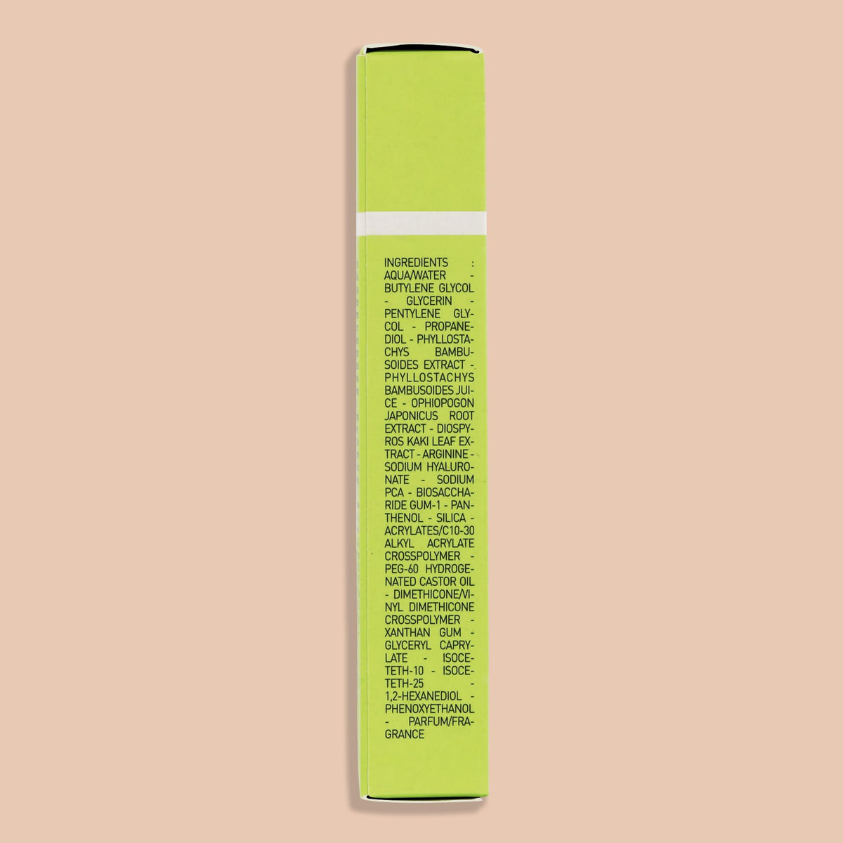Erborian Korean beauty eye gel box packaging detailing the clean formula and deep hydration properties