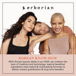 Erborian Face Cream packaging box highlighting the White Water Lily extract feature.