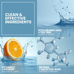 Eva Naturals skincare product bottle packaging