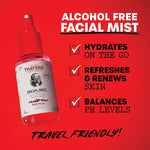 Thayers travel size facial mist bottle with rose petal branding