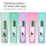 Close up of Clinique Clarifying Lotion 2 packaging label