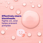 Close up of Clean And Clear Essentials toner label 8 fluid ounce