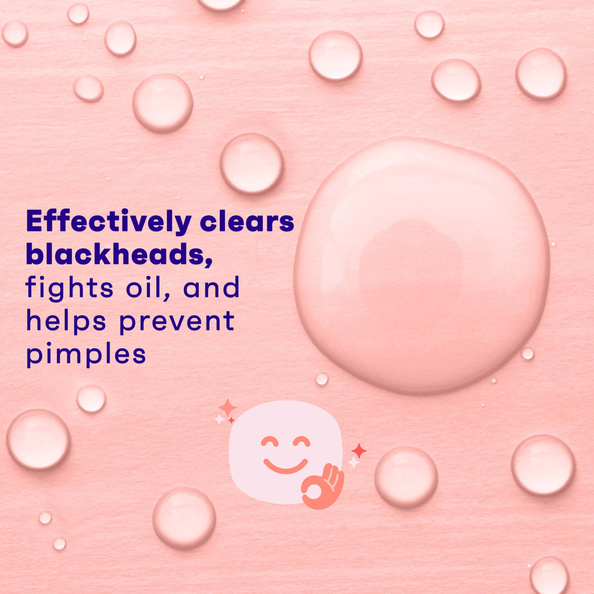 Close up of Clean And Clear Essentials toner label 8 fluid ounce