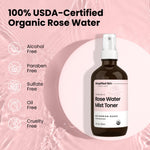 Simplified Skin rose water for hair and locs hydration