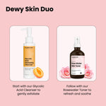 Simplified Skin rose water spray set on a clean bathroom counter