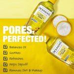 Dickinson's Original Witch Hazel Pore Perfecting Toner texture and liquid pour
