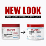 Thayers acne treatment pads container showing 60 count label