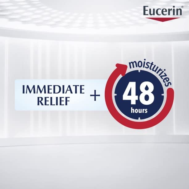 Side profile of Eucerin 500 milliliter body lotion