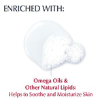 Authentic Eucerin imported body wash packaging detail