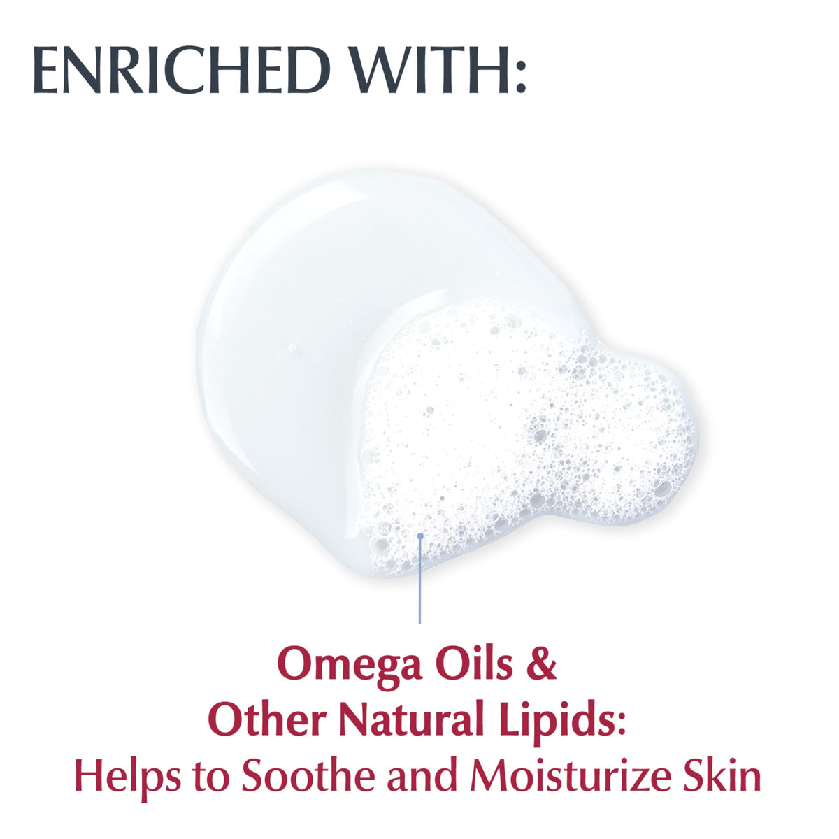 Authentic Eucerin imported body wash packaging detail