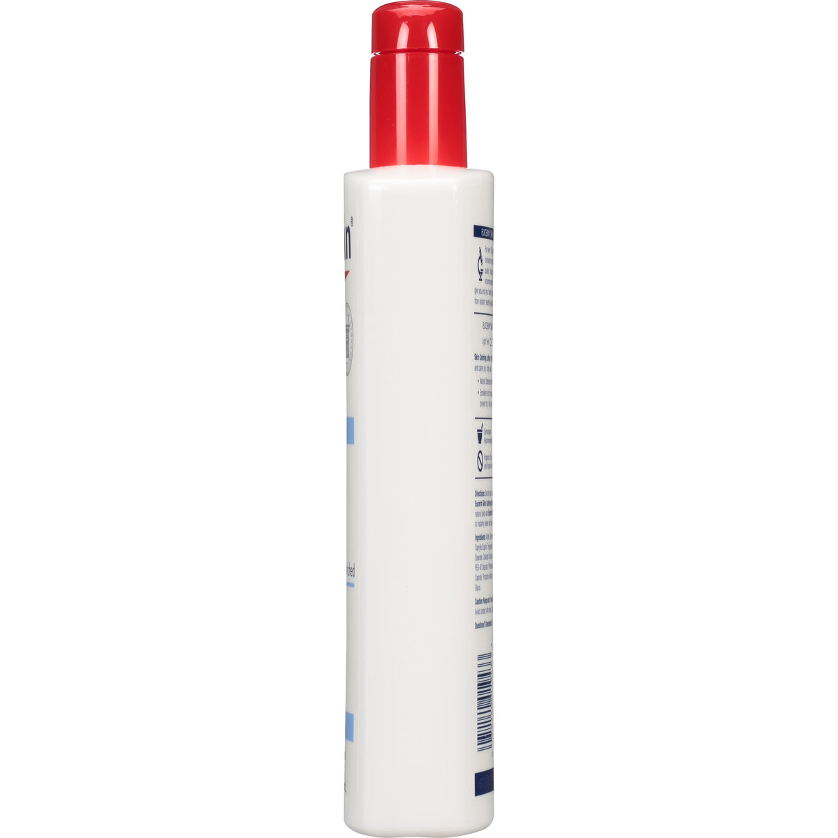 Close up of Eucerin body lotion texture