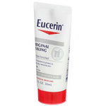 Top view of Eucerin Original Healing rich body lotion travel size