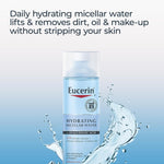 Eucerin Hydrating 3-in-1 Micellar Water bottle texture and consistency