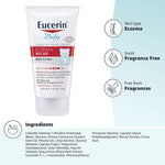 Eucerin Baby Eczema Relief cream product set for sensitive skin