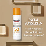 Eucerin Age Defense SPF 50 face sunscreen 2.5 Fluid Ounce bottle