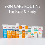 Eucerin broad spectrum SPF 50 sunscreen pack for daily use