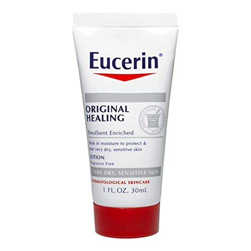 Eucerin Original Healing rich emollient lotion pack of two