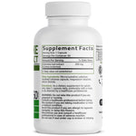 Bronson Artichoke Leaf Extract 1000 milligrams equivalent supplement facts panel showing premium ingredients