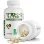 USA imported Bronson Artichoke Leaf Extra Strength clean conscious formula bottle back details