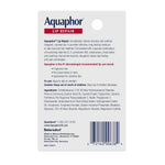 Aquaphor fragrance free lip balm tube angled view showing applicator