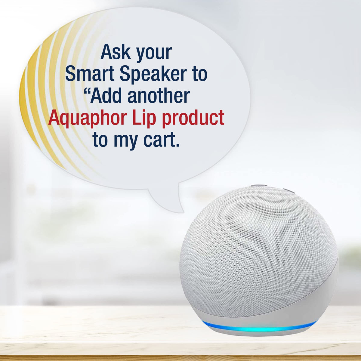 Aquaphor intensive lip hydration clear balm texture close up