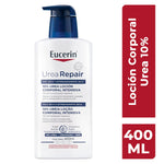 Eucerin UreaRepair Plus 400ml body lotion bottle side view