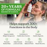 BiOptimizers full spectrum 7 forms magnesium supplement facts label