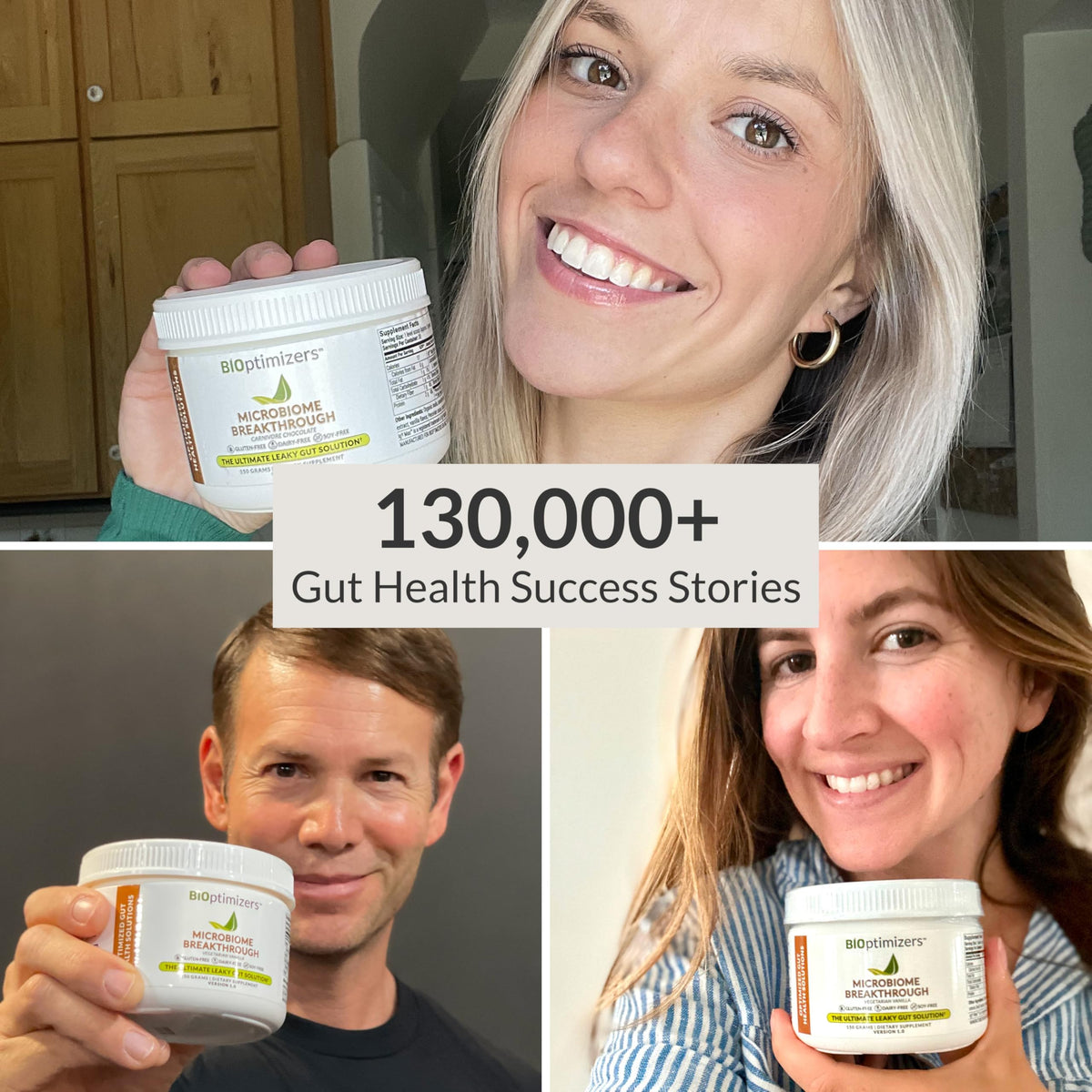 Gluten free and dairy free gut support powder for bloating relief
