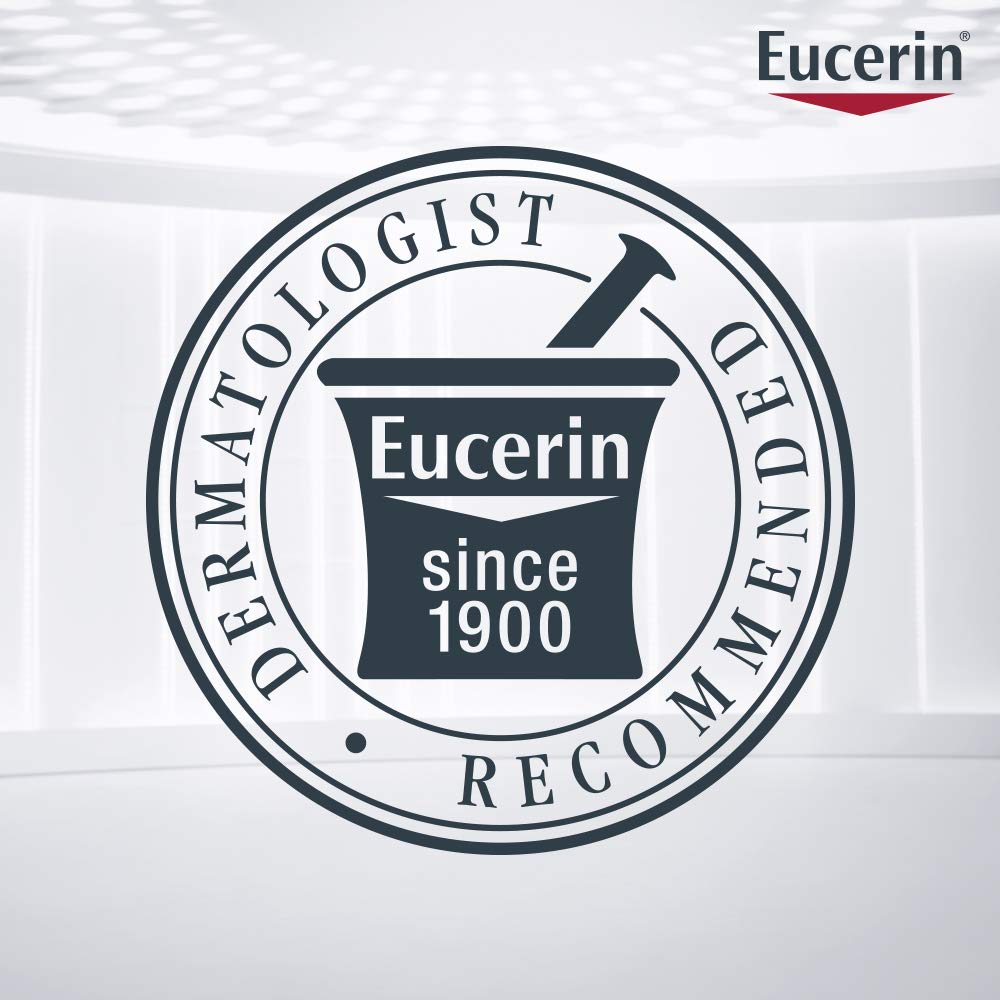Authentic Eucerin USA import packaging for eczema relief
