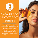 Close up of Eucerin Sun Advanced Hydration ingredients list