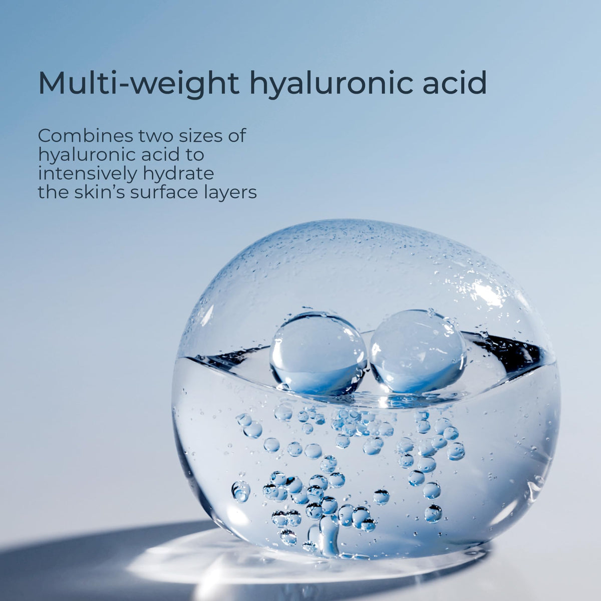 Eucerin face serum bottle next to product packaging
