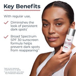 Eucerin Radiant Tone packaging displaying Thiamidol ingredient benefits for uneven skin tone
