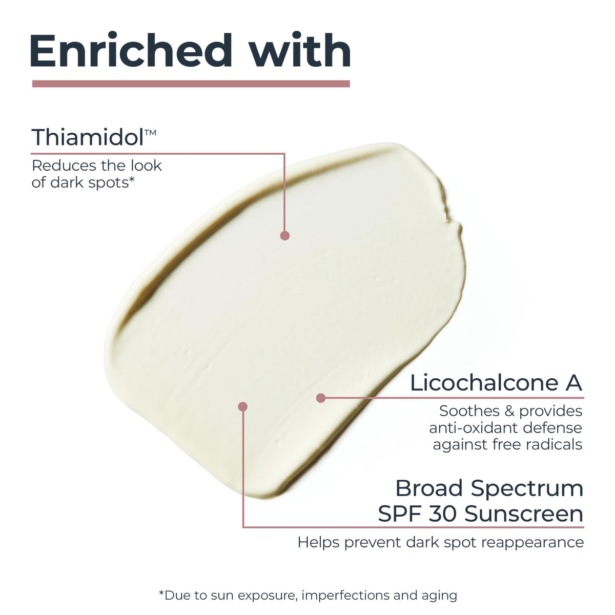 Close up view of 1.7 fluid ounce bottle of Eucerin Radiant Tone daily lotion