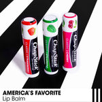 Imported ChapStick skin protectant lip balm trio packaging details