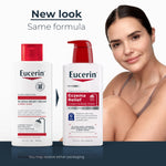 Eucerin Eczema Relief Cream And Body Wash product label details
