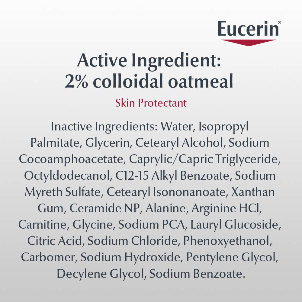 Eucerin Eczema Relief Cream And Body Wash 13.5 Fluid Ounce packaging