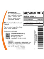 BulkSupplements Creatine Monohydrate 5000mg capsules daily serving