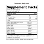 Bucked Up Organic Greens 30 servings container packaging