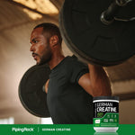 Fitness Labs German Creatine monohydrate powder packaging layout