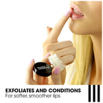 ChapStick exfoliating lip scrub packaging showcasing USA imported beauty ingredients