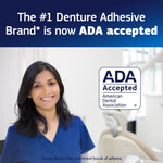 Fixodent breath bacteria shield denture cream close up view