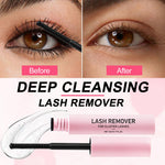 Demonstration of the 360 degree spiral brush on the DIY individual eyelash remover tool.