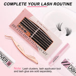 Complete packaging view of the USA imported Pretty Memory cluster lash glue remover.