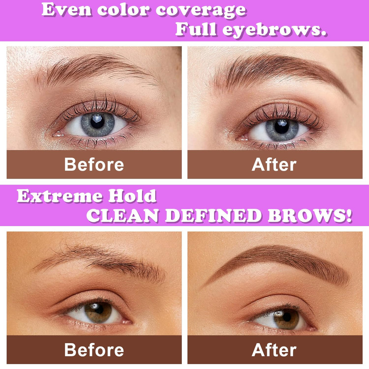 Application process of Datansun peel off brow tint