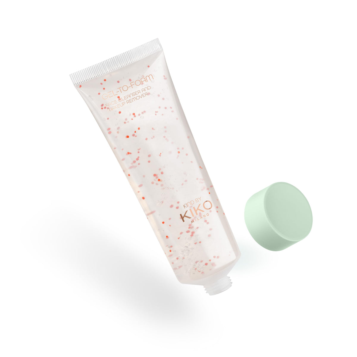 Vegan Kiko Milano face cleanser bottle close up
