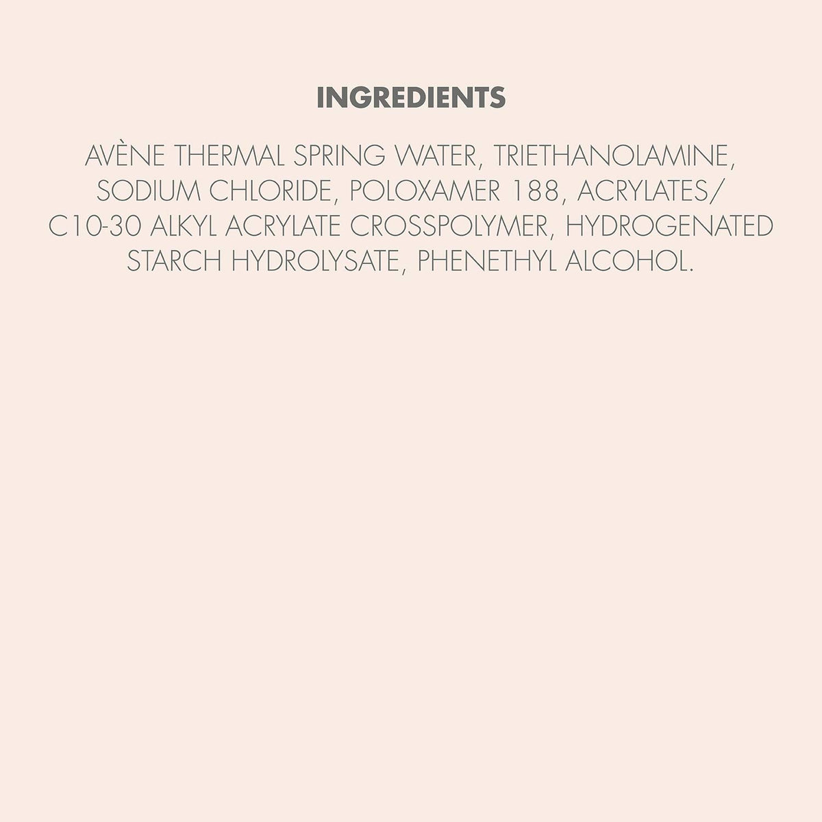 Authentic imported Avène gentle eye makeup remover for contact lens wearers