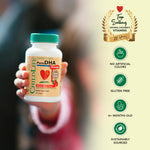 USA imported ChildLife Essentials child brain health chewable softgels side label instructions