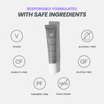 Wonderskin Wonder Blading makeup remover gel dissolving waterproof cosmetic swatches on skin