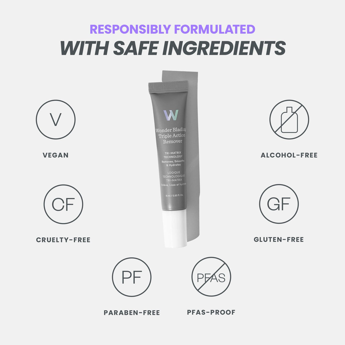 Wonderskin Wonder Blading makeup remover gel dissolving waterproof cosmetic swatches on skin
